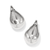 Nile Large Post Earring - Silver