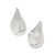 Nile Large Post Earring - Silver