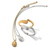 Nile Pendant Necklace - Silver