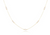 Choker Simplicity Chain Gold - 4MM Pearl