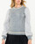 Tweed Sleeve Knit Sweater Tweed Sleeve Knit Sweater