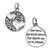 Double-Sided Heart Filigree Sister Pendant Double-Sided Heart Filigree Sister Pendant