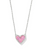 Ari Heart Pendant Necklace - Silver Ari Heart Pendant Necklace - Silver