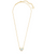 Ari Heart Short Pendant Necklace - Gold Ari Heart Short Pendant Necklace - Gold