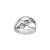 Blue Topaz Trio Swirling Ring Blue Topaz Trio Swirling Ring