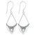 Pendulum Pearl Teardrop Dangle Earrings