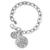 Contempo Medallion Link Bracelet - Silver