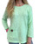 Cropped Button Pocket Pullover Sweater