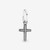 Sparkling Cross Dangle Charm