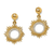 Solara Post Drop Earrings - Gold Solara Post Drop Earrings - Gold