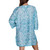 Turtle Beach Resort Tunic Cover Up - Blue/Green Turtle Beach Resort Tunic Cover Up - Blue/Green