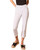 Audrey Pull-On Straight Crop Jeans in White Audrey Pull-On Straight Crop Jeans in White