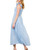 Seersucker Tiered Flutter Sleeve Sundress