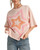 Eyelet Applique Star Top with Side Slits
