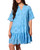 Cotton Eyelet Ruffle Short Sleeve Tiered Dress Cotton Eyelet Ruffle Short Sleeve Tiered Dress