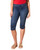 Pull On Stretch Denim Capri Pull On Stretch Denim Capri