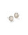 Sand Dollar Stud Earrings in Silver