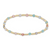 Gemstone Gold Sincerity Pattern 3mm bead bracelet - Hot Mess SS25