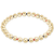 Hope Grateful 5mm Bead Bracelet - Firecracker