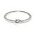 Interlok Single Knot Hinged Bangle Bracelet - Silver Interlok Single Knot Hinged Bangle Bracelet - Silver