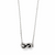 Interlok Single Knot Petite Necklace - Silver Interlok Single Knot Petite Necklace - Silver