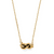 Interlok Single Knot Petite Necklace - Gold Interlok Single Knot Petite Necklace - Gold