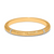 Meridian Geo Hinged Bangle Bracelet - Gold