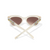 Mosaic Two Tone Sunglasses - Cream