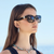 Contempo Medallion Sunglasses - Tortoise