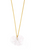 Lucy Petal Cluster Long Necklace - White