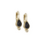 Opalas do Mar Pear French Wire Earrings - Onyx Opalas do Mar Pear French Wire Earrings - Onyx