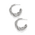 Antica Hoop Earrings - Silver Antica Hoop Earrings - Silver