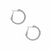 Pretty Tough Gem Hoop Earrings - CZ Pretty Tough Gem Hoop Earrings - CZ