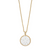 Del Mar Petite Necklace - Gold/Pearl Del Mar Petite Necklace - Gold/Pearl