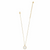 Del Mar Petite Necklace - Gold/Pearl Del Mar Petite Necklace - Gold/Pearl