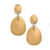 Meridian Orbit Large Post Drop Earrings - Gold Meridian Orbit Large Post Drop Earrings - Gold