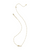 Lil Sis Short Pendant Necklace - Gold Lil Sis Short Pendant Necklace - Gold