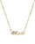 Lil Sis Short Pendant Necklace - Gold Lil Sis Short Pendant Necklace - Gold