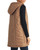 Taupe Longline Hooded Puffer Vest Taupe Longline Hooded Puffer Vest