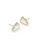 Cheer Stud Earrings - White MOP Gold