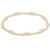 Purpose Pattern 4mm Bead Bracelet - Pearl