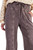 Mineral Wash Terry Knit Relaxed Wide-Leg Cargo Pants