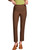 Women's Brown Slim Ankle Pants Women's Brown Slim Ankle Pants