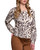 Animal Print Knit Crew Neck To Animal Print Knit Crew Neck To