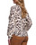 Animal Print Knit Crew Neck To Animal Print Knit Crew Neck To