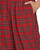 Red Christmas Plaid Pants with Pockets Red Christmas Plaid Pants with Pockets