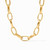 Solara Link Necklace in Gold Solara Link Necklace in Gold