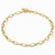 Solara Link Necklace in Gold Solara Link Necklace in Gold