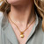 Solara Delicate Necklace in Gold