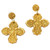 Susie Dangle Gold Cross Earrings Susie Dangle Gold Cross Earrings